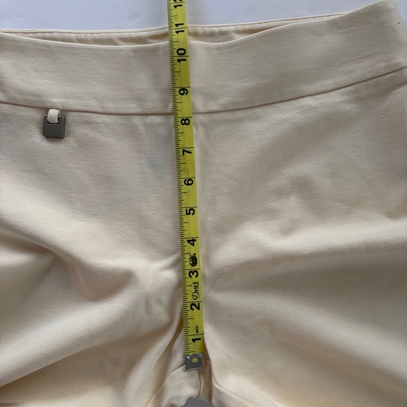 Zoe+Phoebe Cream elastic waist pants - Petite Large - NWOT - Picture 11 of 12